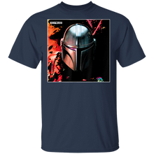 Load image into Gallery viewer, Star Wars The Mandalorian Helmet T-Shirt Movie Fan Tshirt Fanart Gift Friends Logo T Shirts Quote Saying Slogans Shirt
