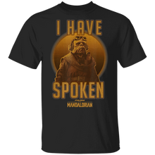 Load image into Gallery viewer, Star Wars The Mandalorian Kuiil I Have Spoken Circle T-Shirt Movie Fan Tshirt Fanart Gift Friends Logo T Shirts Quote Saying Slogans Shirt

