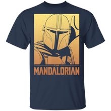 Load image into Gallery viewer, Star Wars The Mandalorian Sunset Gradient Poster T-Shirt Movie Fan Tshirt Fanart Gift Friends Logo T Shirts Quote Saying Slogans Shirt
