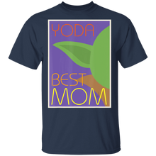 Load image into Gallery viewer, Star Wars Yoda Best Mom Mother's Day T-Shirt Movie Fan Tshirt Fanart Gift Friends Logo T Shirts Quote Saying Slogans Shirt
