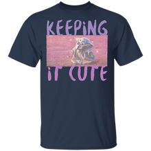 Load image into Gallery viewer, Star Wars The Mandalorian The Child Keeping It Cute T-Shirt Movie Fan Tshirt Fanart Gift Friends Logo T Shirts Quote Saying Slogans Shirt

