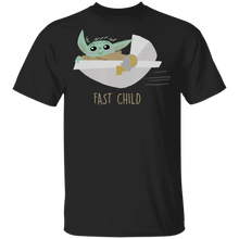 Load image into Gallery viewer, Star Wars The Mandalorian Fast Child T-Shirt Movie Fan Tshirt Fanart Gift Friends Logo T Shirts Quote Saying Slogans Shirt

