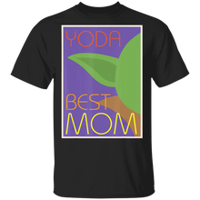 Load image into Gallery viewer, Star Wars Yoda Best Mom Mother's Day T-Shirt Movie Fan Tshirt Fanart Gift Friends Logo T Shirts Quote Saying Slogans Shirt
