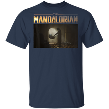 Load image into Gallery viewer, Star Wars The Mandalorian The Child First Meeting Portrait T-Shirt Movie Fan Tshirt Fanart Gift Friends Logo T Shirts Quote Saying Slogans Shirt
