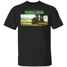 Load image into Gallery viewer, Star Wars The Mandalorian The Child Logo Panel T-Shirt Movie Fan Tshirt Fanart Gift Friends Logo T Shirts Quote Saying Slogans Shirt
