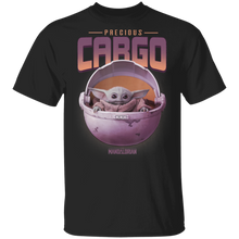 Load image into Gallery viewer, Star Wars The Mandalorian The Child Precious Cargo Purple T-Shirt Movie Fan Tshirt Fanart Gift Friends Logo T Shirts Quote Saying Slogans Shirt
