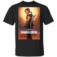 Load image into Gallery viewer, Star Wars The Mandalorian Cara Dune Character Poster T-Shirt Movie Fan Tshirt Fanart Gift Friends Logo T Shirts Quote Saying Slogans Shirt
