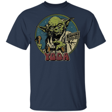 Load image into Gallery viewer, Star Wars Vintage Yoda Logo T-Shirt Movie Fan Tshirt Fanart Gift Friends Logo T Shirts Quote Saying Slogans Shirt
