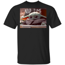 Load image into Gallery viewer, Star Wars The Mandalorian The Child Nap Time T-Shirt Movie Fan Tshirt Fanart Gift Friends Logo T Shirts Quote Saying Slogans Shirt
