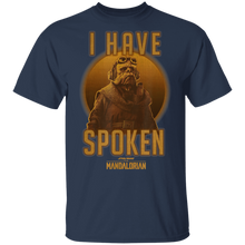 Load image into Gallery viewer, Star Wars The Mandalorian Kuiil I Have Spoken Circle T-Shirt Movie Fan Tshirt Fanart Gift Friends Logo T Shirts Quote Saying Slogans Shirt
