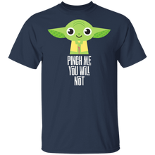Load image into Gallery viewer, Star Wars Yoda Pinch Me You Will Not St. Patrick's Day T-Shirt Movie Fan Tshirt Fanart Gift Friends Logo T Shirts Quote Saying Slogans Shirt
