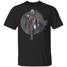 Load image into Gallery viewer, Star Wars The Mandalorian Hero Pose T-Shirt Movie Fan Tshirt Fanart Gift Friends Logo T Shirts Quote Saying Slogans Shirt
