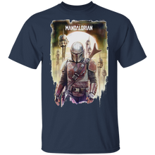 Load image into Gallery viewer, Star Wars The Mandalorian Conquer Poster T-Shirt Movie Fan Tshirt Fanart Gift Friends Logo T Shirts Quote Saying Slogans Shirt
