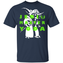 Load image into Gallery viewer, Star Wars Clone Wars Yoda Jedi Master Text Overlay T-Shirt Movie Fan Tshirt Fanart Gift Friends Logo T Shirts Quote Saying Slogans Shirt
