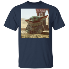 Load image into Gallery viewer, Star Wars The Mandalorian The Child Cute Scene T-Shirt Movie Fan Tshirt Fanart Gift Friends Logo T Shirts Quote Saying Slogans Shirt
