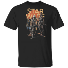 Load image into Gallery viewer, Star Wars The Mandalorian Dark Trio Portrait T-Shirt Movie Fan Tshirt Fanart Gift Friends Logo T Shirts Quote Saying Slogans Shirt
