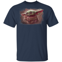 Load image into Gallery viewer, Star Wars The Mandalorian The Child Cute Painted Portrait T-Shirt Movie Fan Tshirt Fanart Gift Friends Logo T Shirts Quote Saying Slogans Shirt
