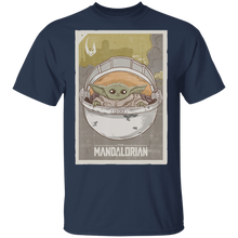 Load image into Gallery viewer, Star Wars The Mandalorian The Child Cute Poster T-Shirt Movie Fan Tshirt Fanart Gift Friends Logo T Shirts Quote Saying Slogans Shirt
