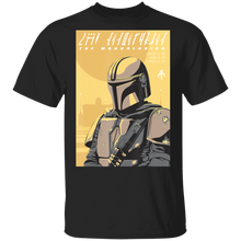 Load image into Gallery viewer, Star Wars The Mandalorian Ornate Poster T-Shirt Movie Fan Tshirt Fanart Gift Friends Logo T Shirts Quote Saying Slogans Shirt
