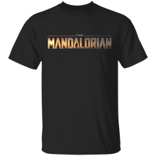 Load image into Gallery viewer, Star Wars The Mandalorian Series Logo T-Shirt Movie Fan Tshirt Fanart Gift Friends Logo T Shirts Quote Saying Slogans Shirt
