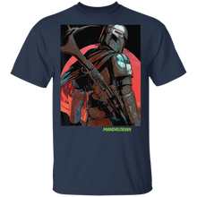Load image into Gallery viewer, Star Wars The Mandalorian Tough Warrior T-Shirt Movie Fan Tshirt Fanart Gift Friends Logo T Shirts Quote Saying Slogans Shirt
