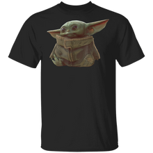 Load image into Gallery viewer, Star Wars The Mandalorian The Child Portrait (2) T-Shirt Movie Fan Tshirt Fanart Gift Friends Logo T Shirts Quote Saying Slogans Shirt
