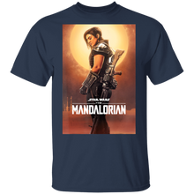 Load image into Gallery viewer, Star Wars The Mandalorian Cara Dune Character Poster T-Shirt Movie Fan Tshirt Fanart Gift Friends Logo T Shirts Quote Saying Slogans Shirt
