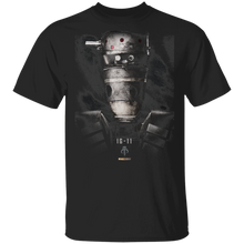 Load image into Gallery viewer, Star Wars The Mandalorian IG-11 Dark Portrait T-Shirt Movie Fan Tshirt Fanart Gift Friends Logo T Shirts Quote Saying Slogans Shirt
