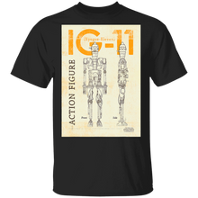 Load image into Gallery viewer, Star Wars The Mandalorian IG-11 Droid Diagram T-Shirt Movie Fan Tshirt Fanart Gift Friends Logo T Shirts Quote Saying Slogans Shirt
